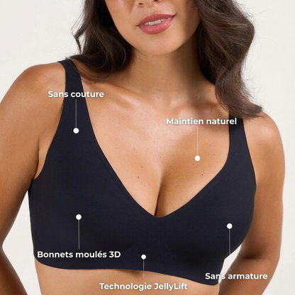 Soutien-Gorge Jelly Sans Armature — Décolleté Plongeant