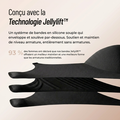 Soutien-Gorge Jelly Sans Armature — Décolleté Plongeant