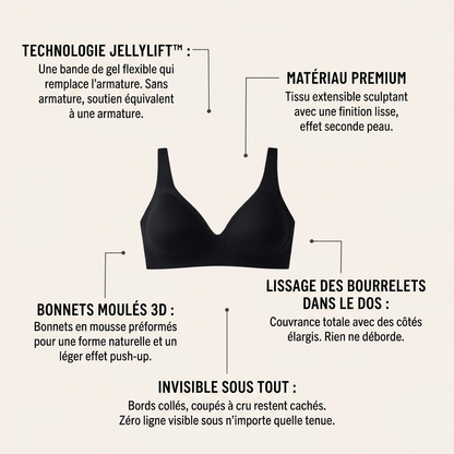 Soutien-Gorge Jelly Sans Armature — Décolleté Plongeant